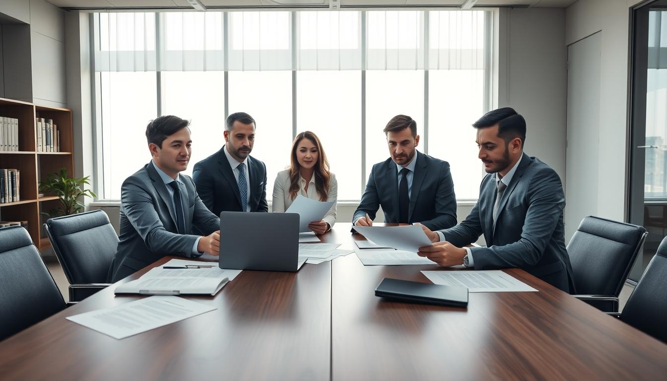 Family elder care planning discussion