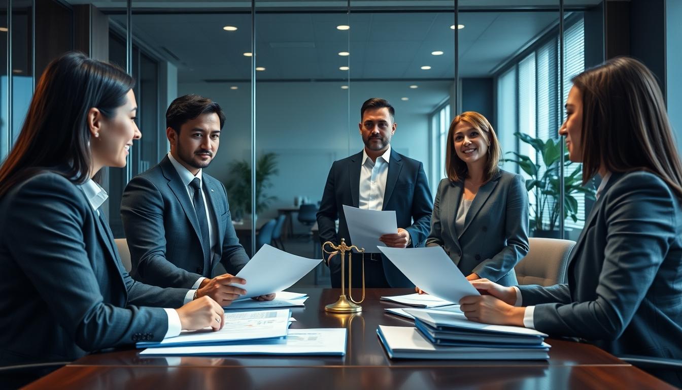 Business contract documents